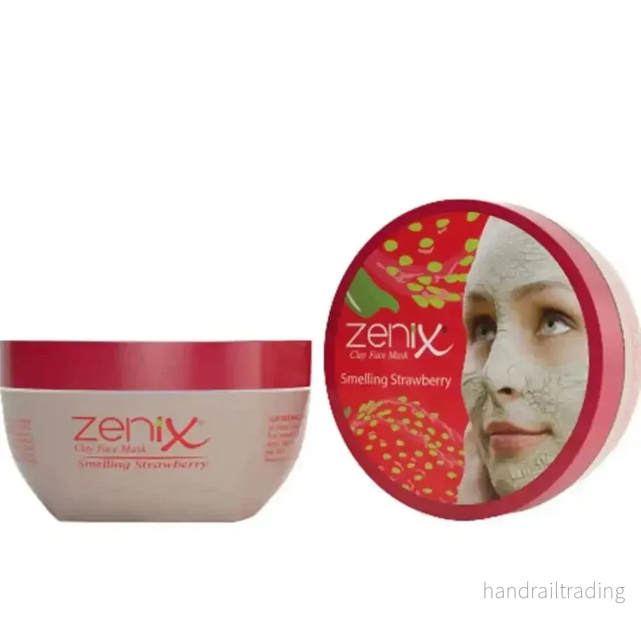 Zenix Lermask med Jordgubb Zenix Lermask med Jordgubb
