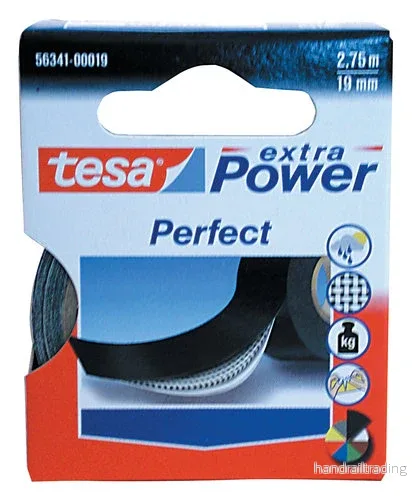 Tesaband / Vävtejp vit 25m x 25 mm
