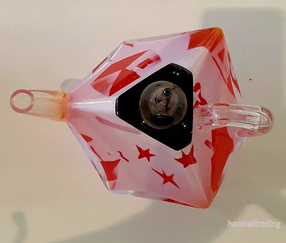 Rolf Sinnemark - teapot, glass, graal technique - Bild 2