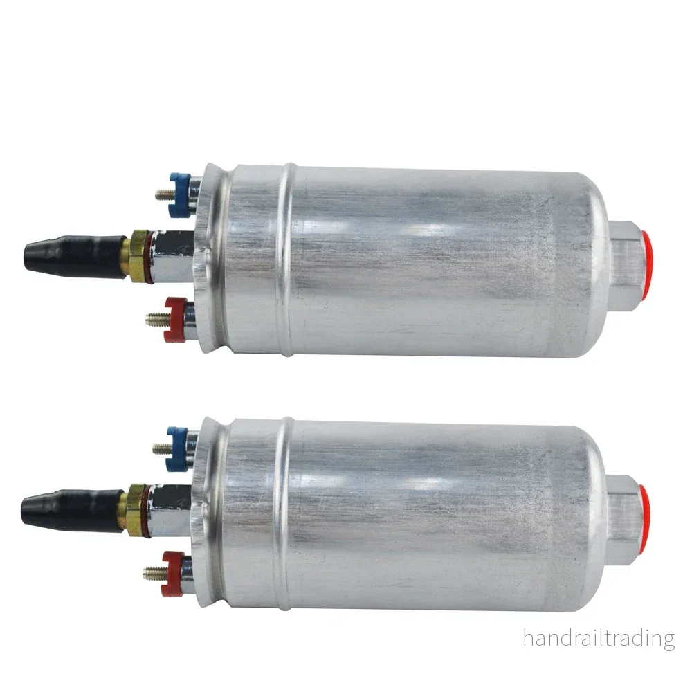 3L Dual Billet Aluminum Fuel Surge Tank / Surge Tank With 2Pcs 044 Fuel Pump Silver /Black - Bild 3