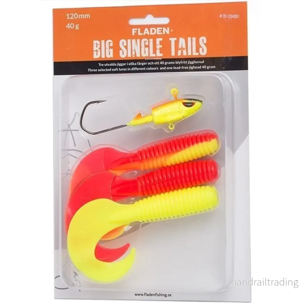 Jiggsortering Big Single Tail 120mm 40g
