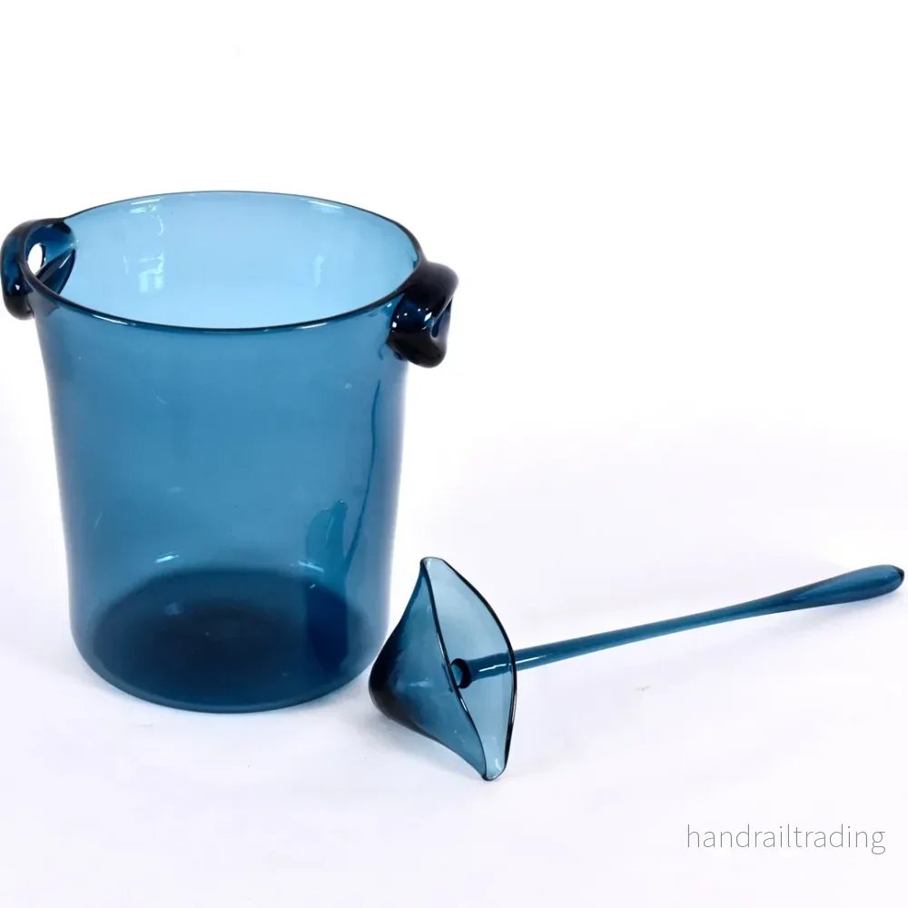 Nils Landberg - Bålskål (Punch bowl) i glas för Orrefors - Bild 3