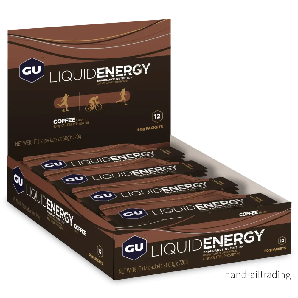 GU Energy Energigel Liquid Coffee 60g (12-pack)