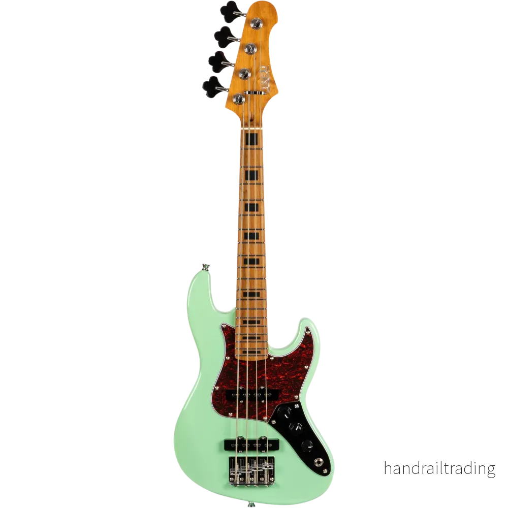 Jet Guitars JB-300 Travel Bass See F Green ”Minibas”