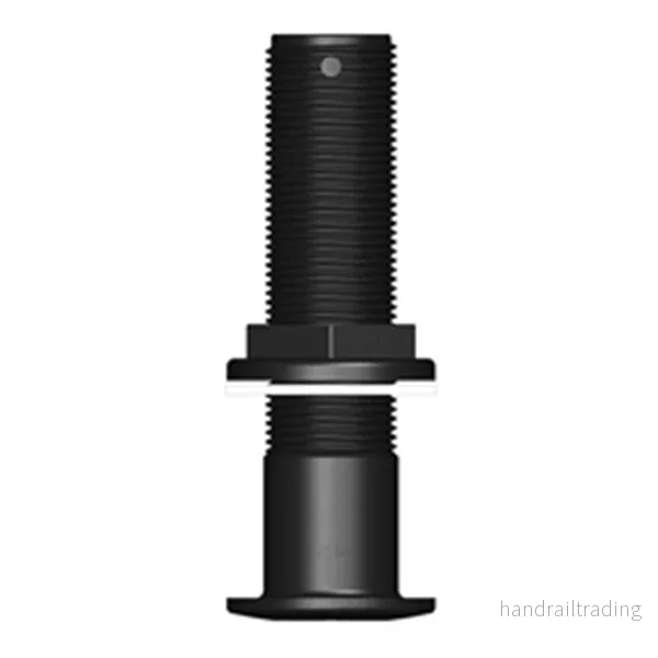 Trudesign Bordgenomföring lång, svart 1 1/4"