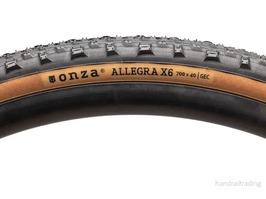 ONZA Allegra X6 Tanwall 700x50C 675g Gravel vikbart däck