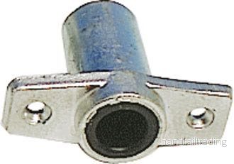 Årklyksfäste 2 1/4″ för nedfällning alu – stängd botten, 1 styck