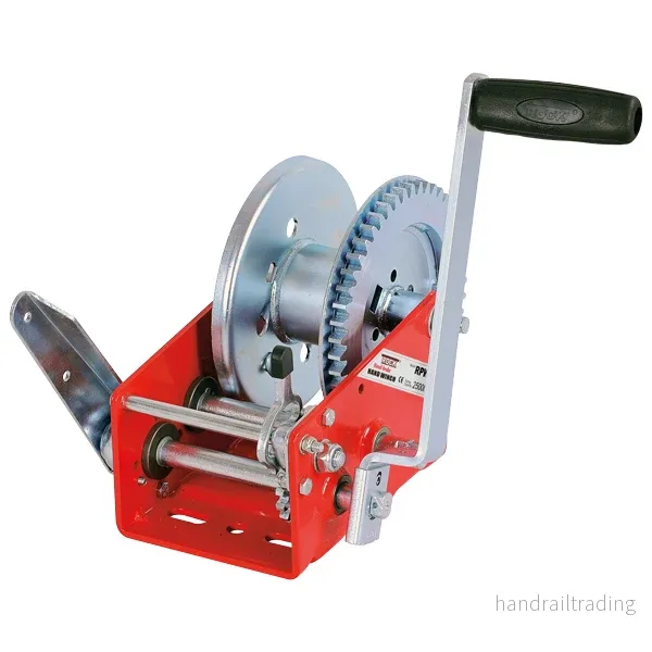 Rock RGW2500-14 handvinsch 1135kg till Ø6mmx16m lina/vajer Rock RGW2500-14 handvinsch 1135kg till Ø6mmx16m lina/vajer