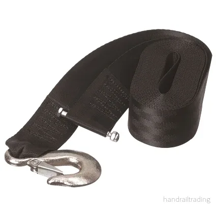 Rock 8m trailerband med pinne till vinsch 02.0533 Rock 908 kg.