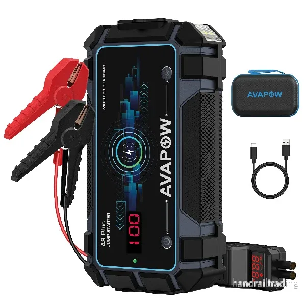 Avapow Jump starter A9 Plus 12V, 2000Amp Avapow Jump starter A9 Plus 12V, 2000Amp