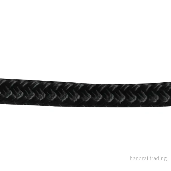 Robline förtöjning dubbel flätad svart 14 mm 10 m