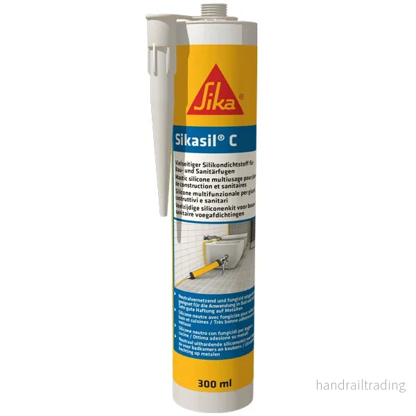 Sikasil-C silikon klar 300 ml patron