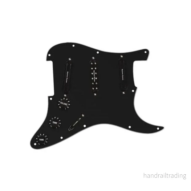 Pickguard Dave Murray Loaded Black