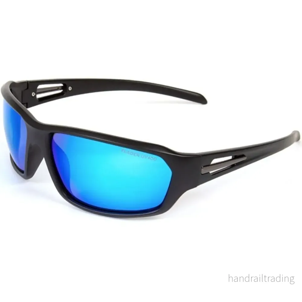 Polarized sunglasses matt & metal blue lens Polarized sunglasses matt & metal blue lens