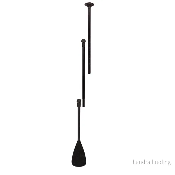 SUP svart aluminiumpaddel