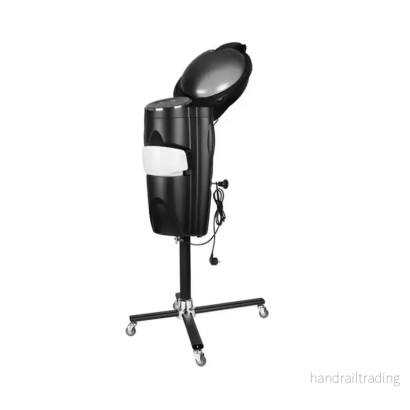 Standing hairdressing sauna with active ozone