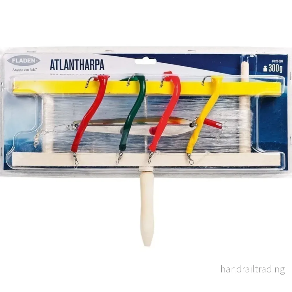 Atlantharpa 300g och 4 krokar