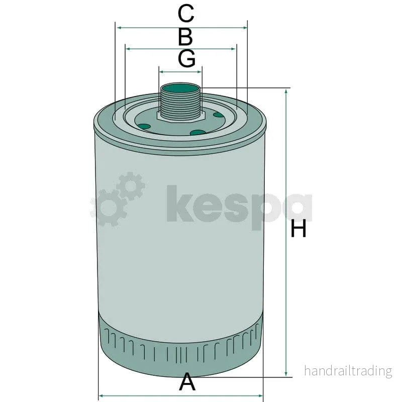 Hydraulik- / transmissionsoljefilter WD962.19