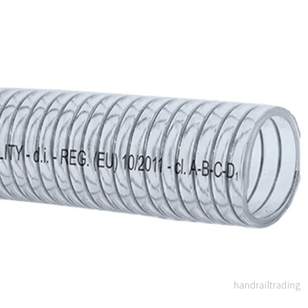 Sug och tryckslang, klar 12mm, rulle 3m
