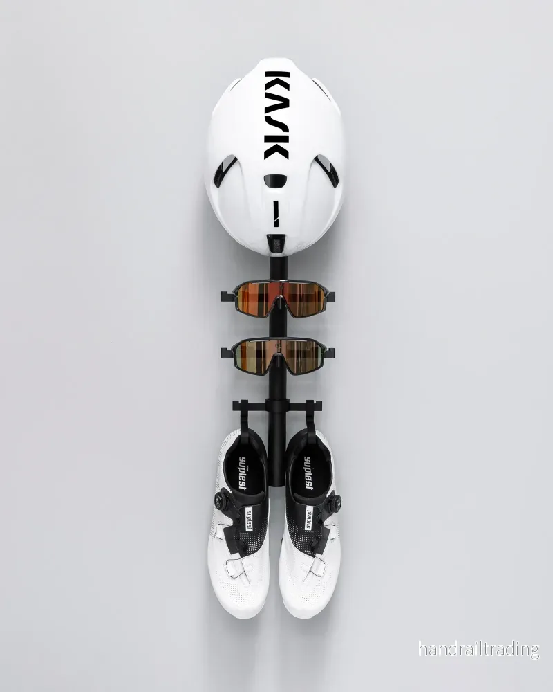 Tons Studio Rack C . Shoes + 2x Glasses + Helmet Mat Black