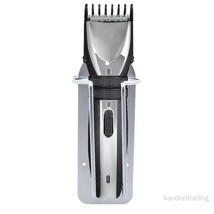 Stainless Steel Hair Clipper Holder – Grå - Bild 2