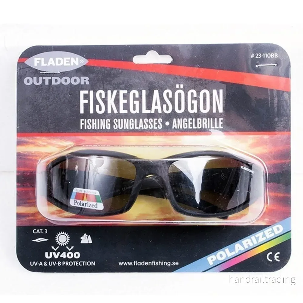 Blisterpackade Polarized sunglasses Lake Black. grå linss Blisterpackade Polarized sunglasses Lake Black. grå linss