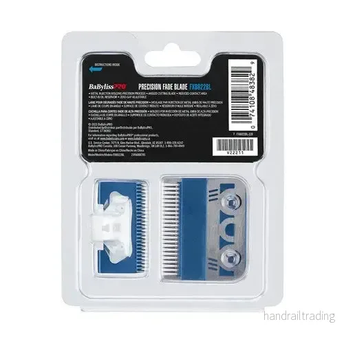 BaByliss PRO Fxone Blue Titanium Fade Blade - Bild 3