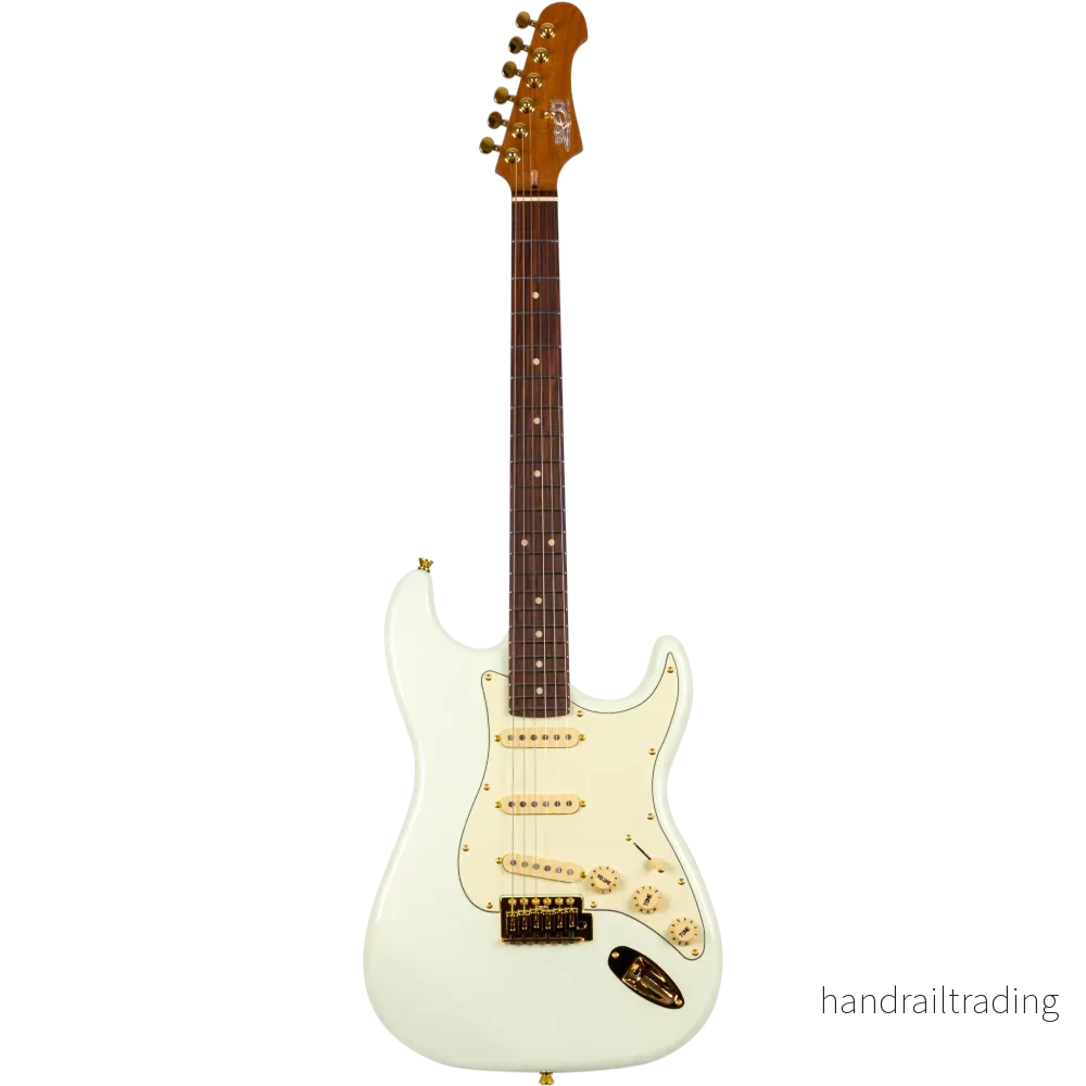 Jet GuitarsJS-380 Olympic White G