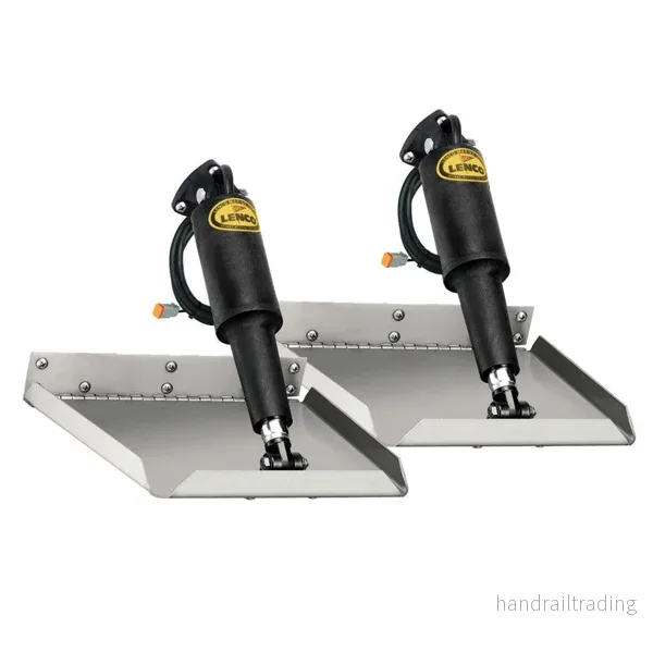 Lenco trimplanset Edge Mount 9x9" u/panel