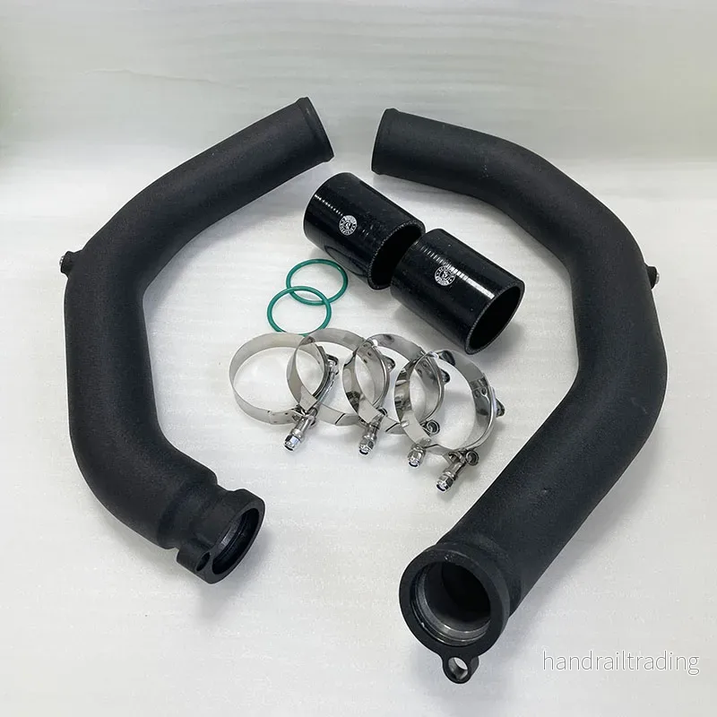 Charge Pipe Boost Pipe Kit For S55 Turbo Downpipe For BMW M2 M3 M4 F80 F82 F83 2015+ Exhaust Header Exhaust Downpipe - Bild 3