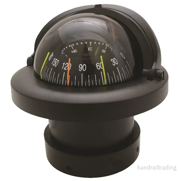 Riviera kompass nedfälld URANIA BU10 – 100mm, svart