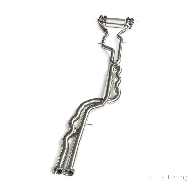 Valve Tuning Exhaust System for BMW M3 F80 F82 3.0T 2014-2019 304 SS Equal Length Pipe Exhaust cat Back Exhaust Pipe