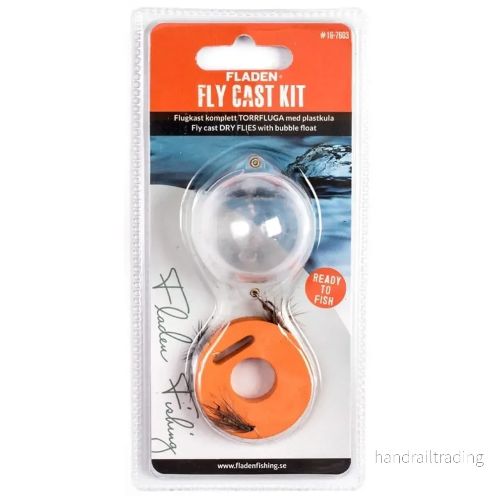 Flugkast med flytkula och torrflugor Flugkast med flytkula och torrflugor