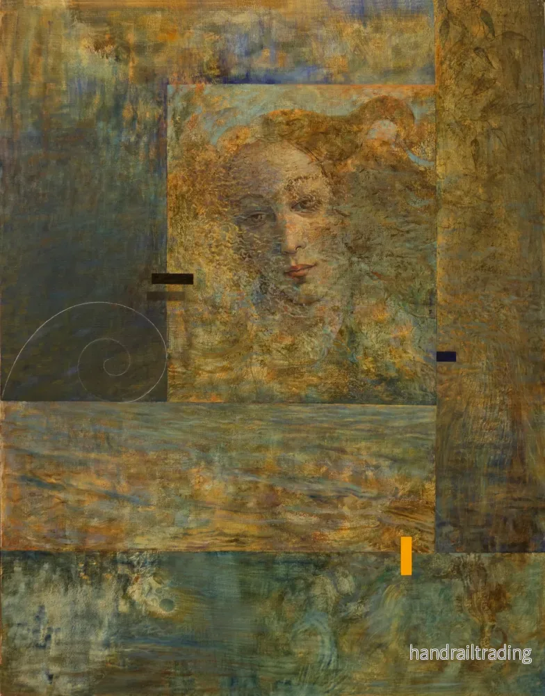 Lars Östling - Boticellifantasi, oil on canvas