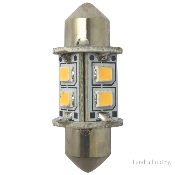 1852 LED pinol/spollampa 31mm 10-36vdc 0,8/8W omni – 2 pack