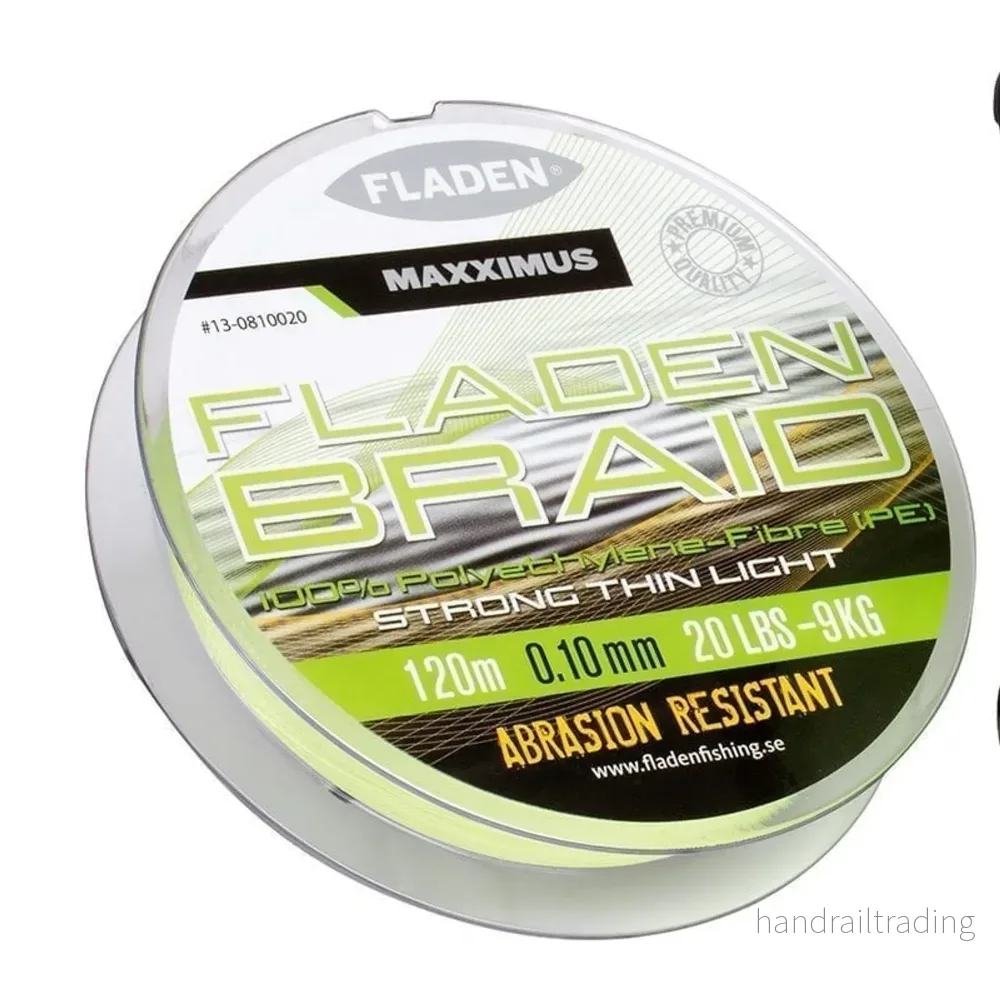 Maxximus PE yellow braid 120m
