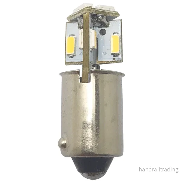 1852 LED-bajonett BA9S Ø9x26mm 10-36Vdc 1,2/10W – 2-pack
