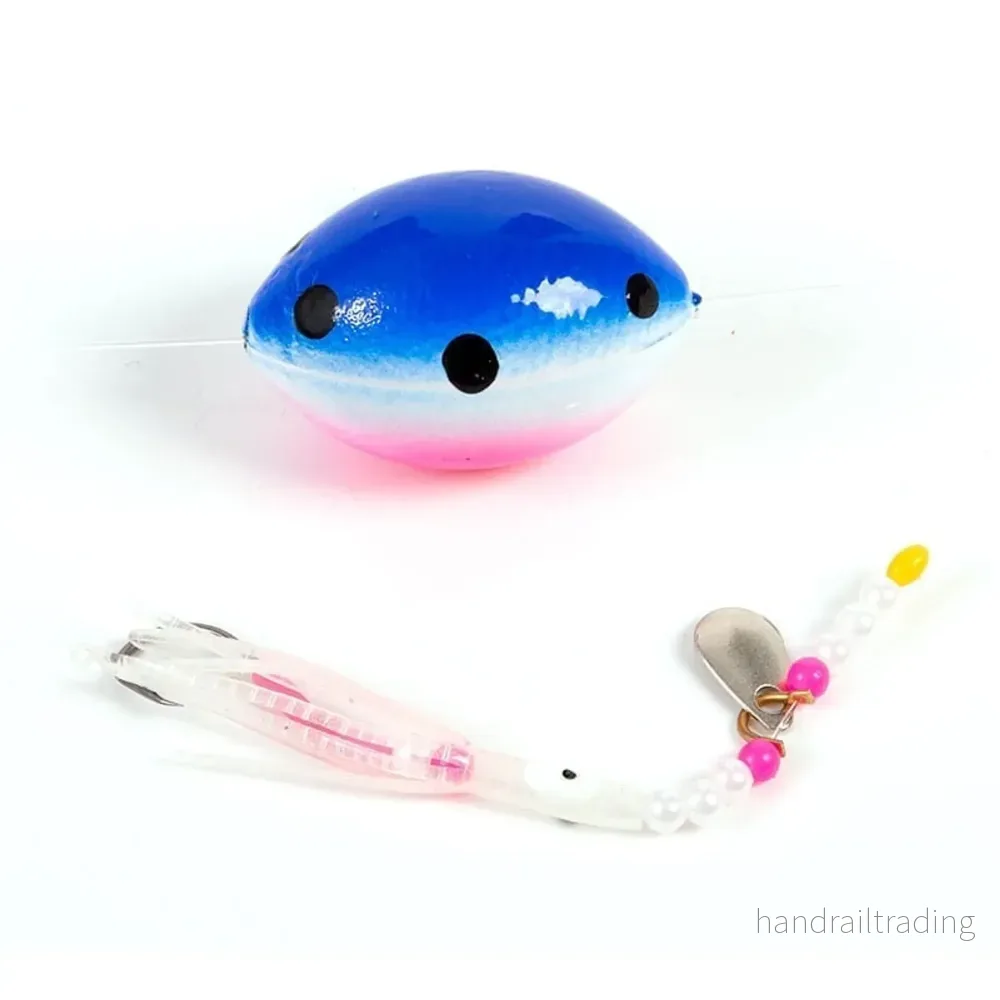 Flowing 2-hook flatfish rig with boom