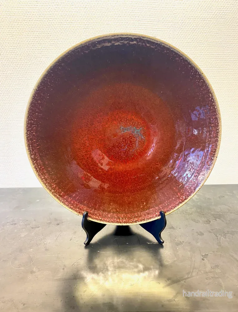 Large sangre de toro bowl by Gustav & Ulla Kraits 1985 Large sangre de toro bowl by Gustav & Ulla Kraits 1985