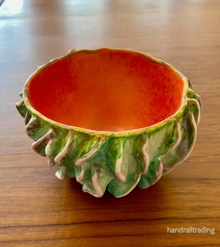 Per Hammarström – Small orange porcelain bowl