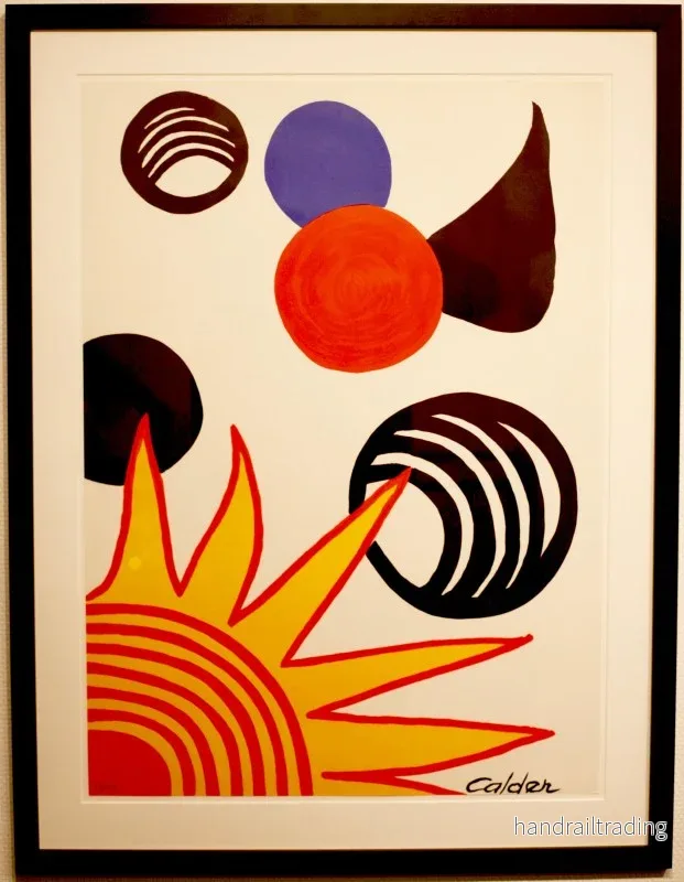 Alexander Calder – Joy of the Neophyte, litograph print