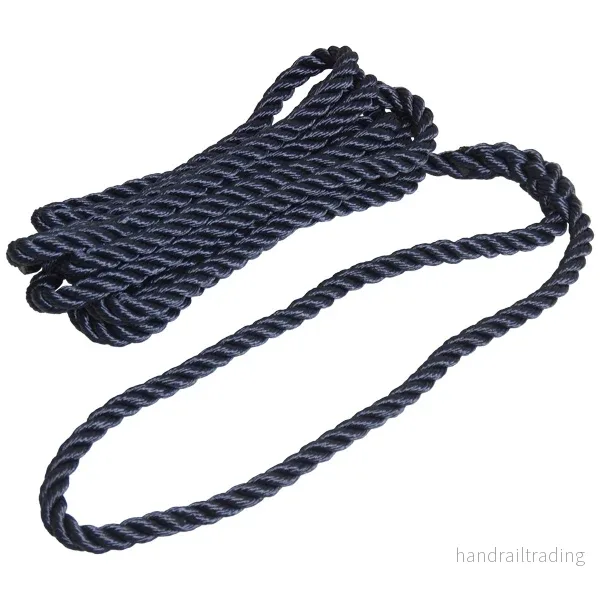 Robline förtöjning 3-slagen, Navy 14mm x 6m Robline förtöjning 3-slagen, Navy 14mm x 6m