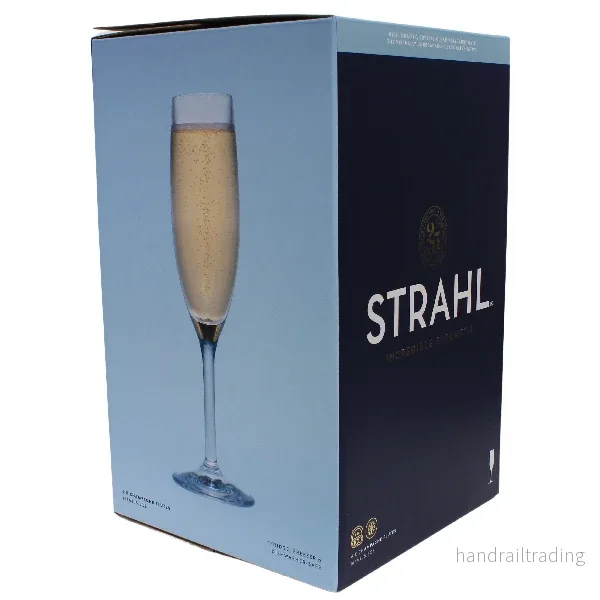 Strahl Champagneglas Polykarbonat 166 ml. 4 st i presentförpackning Strahl Champagneglas Polykarbonat 166 ml. 4 st i presentförpackning