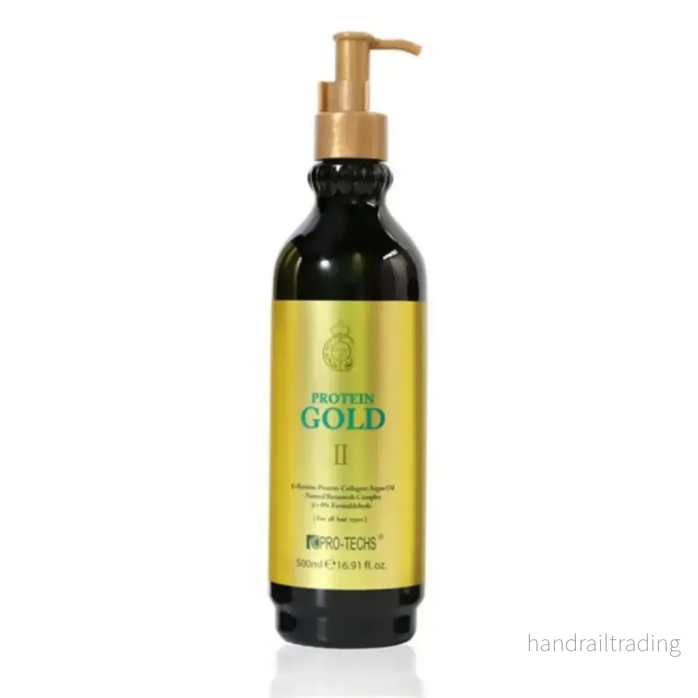 PRO-TECHS Keratin 0+ Protein Guld för alla hårtyper 500ML