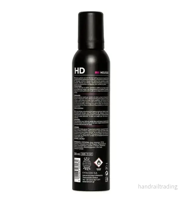 HD Volume Mousse Ultra Strong – Hårmousse 250 ml - Bild 2