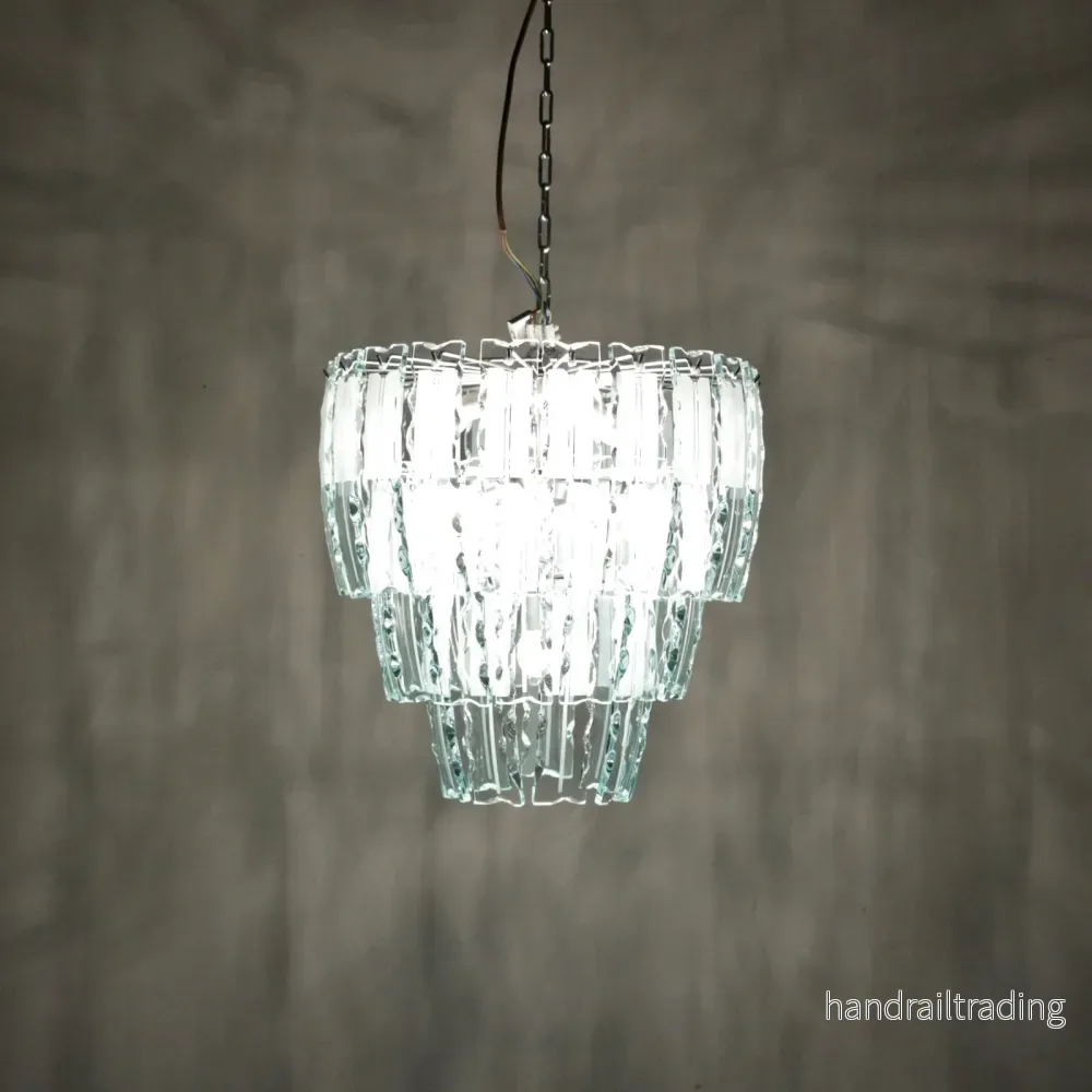 Italian glass chandelier 1960´s, Zero Quattro - Bild 2