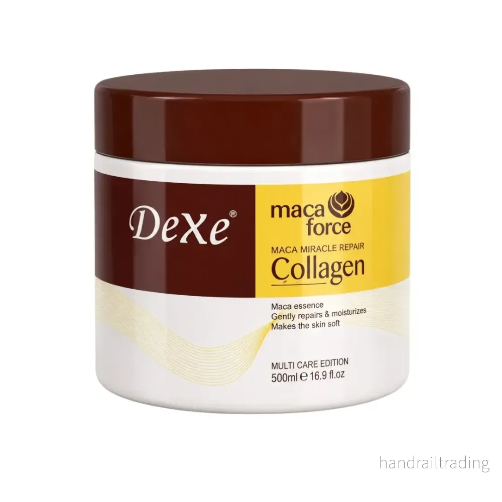 Dexe maca force collagen – hårmask 500 ml Dexe maca force collagen – hårmask 500 ml