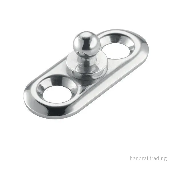 Loxx knopp med platta med 2 skruvhål, 10st. Loxx knopp med platta med 2 skruvhål, 10st.