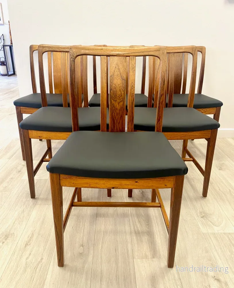 Linde Nilsson Lammhult - set of 6 diningchairs, rosewood - Bild 2