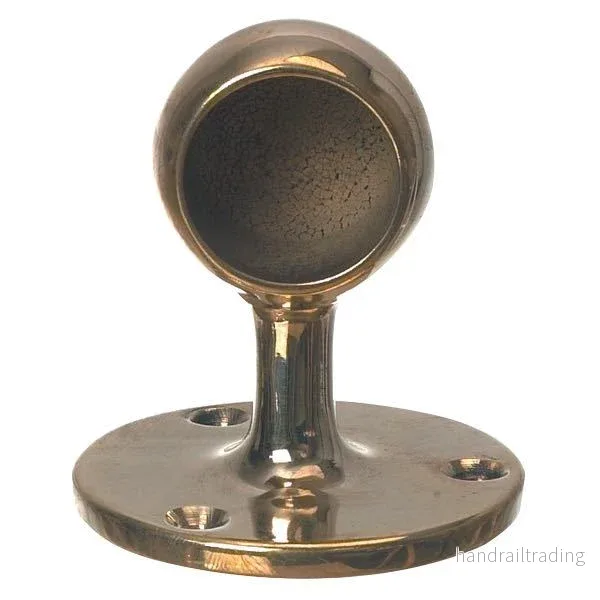 Ändstycke mässing 25mm stolpe Ändstycke mässing 25mm stolpe